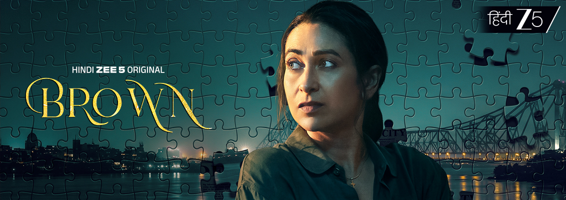 Karisma Kapoor as Rita Brown in Brown on ZEE5, a psychological crime thriller adapted from Abheek Barua’s novel City of Death.